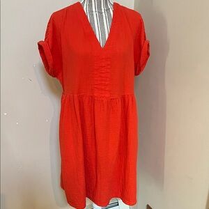 Universal Thread Red Midi Dress